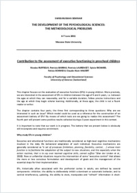 Ruffieux_et al._Richard_2011_Contribution to the assessment of executive functioning in preschool children.pdf